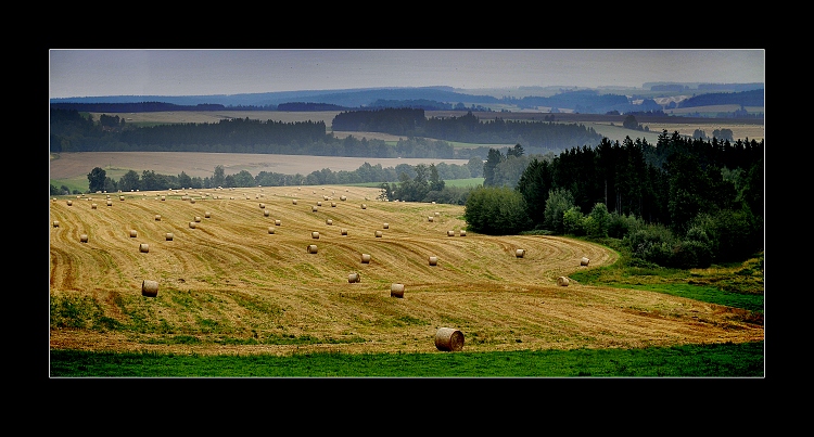 Podzimní večer na Vysočině